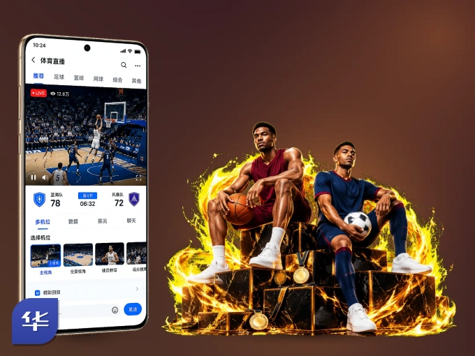 华体会 APP，随时掌握比赛进程